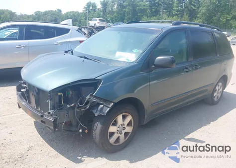 2005 Toyota Sienna Le z USA, uszkodzony, nr VIN 5TDZA23C45S365968